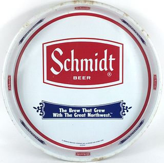 1969 Schmidt Beer 13 inch tray Serving Tray Saint Paul, Minnesota