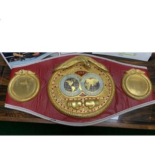 Replica IBF World Heavyweight Championship belt - signed Mike Tyson - (JSA COA)