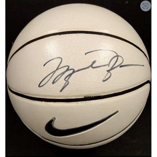 Michael Jordan Autograph Signed Nike 3000 White Panel Basketball Auto (UDA COA)