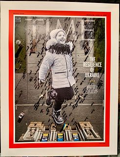 Time Magazine "Resilience of Ukraine" Art Print