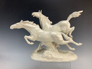Hutschenreuther Porcelain Running Horses