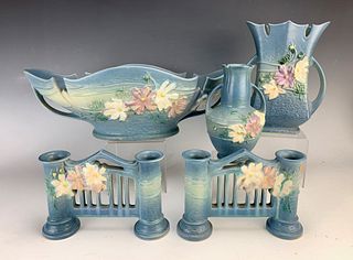 Group of Roseville "Cosmos" Pottery C. 1940
