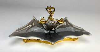 Rare Royal Copenhagen Porcelain Figural Bat Tray