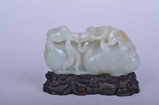 Qing: A Carve HeTian Jade Ornament