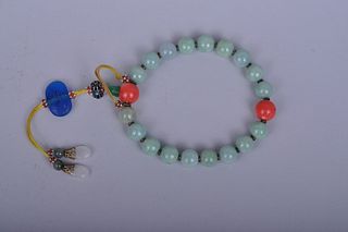 Qing: A Nephrite Jade Bracelet
