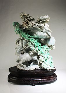 A Carved Nephrite Jade Ornament