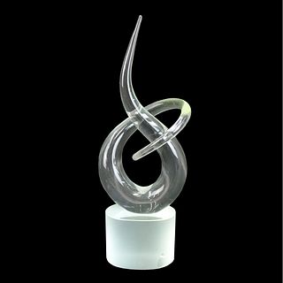 Murano Anatra Art Glass Sculpture