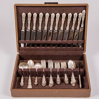 Set of Reed & Barton Sterling Silver Flatware Service