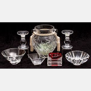 Crystal Decorative Objects by Various Makers