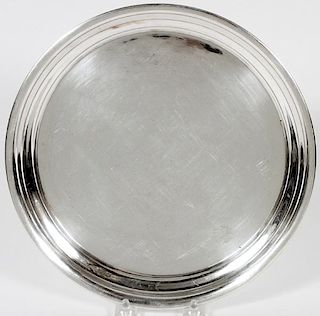 EDWARD H. BREESE STERLING TRAY EARLY 20TH C.