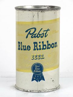 1948 Pabst Blue Ribbon Beer IRTP, 12oz Flat Top Can 111-28 Milwaukee, Wisconsin