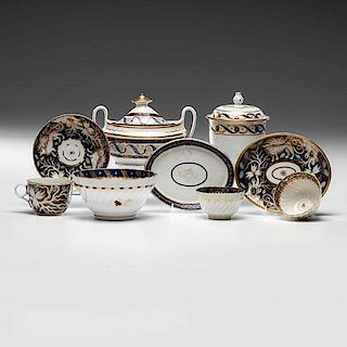Early English Porcelain Tea Wares 