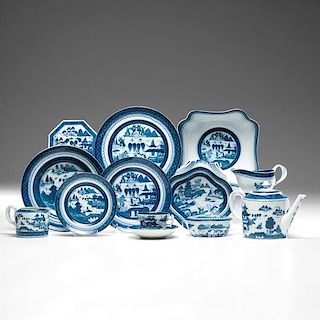 Mottahedeh Canton Porcelain Tablewares 
