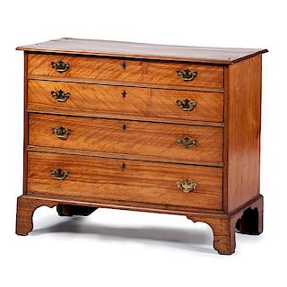 Chippendale Four-Drawer Chest 