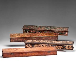 Pyrography Extra-Long Glove Boxes 