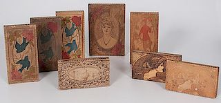 Pyrography Hosiery Boxes 