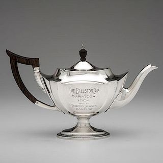 Saratoga Sterling Trophy Teapot 
