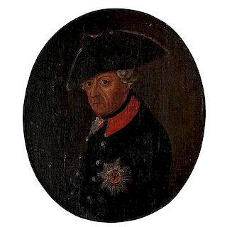 German School, Portrait of Frederick the Great 