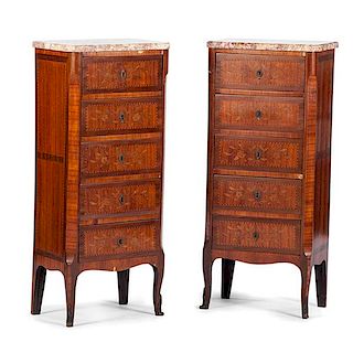 Louis XV-style Lingerie Chests 