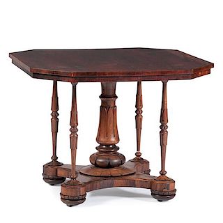William IV Rosewood Center Table 