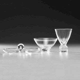 Mid-century Steuben Glass Pieces