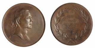 1887 US Henry W. Beecher Memorial Medal