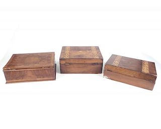 Three Antique Boxes