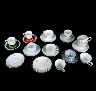 27 Assorted Cups and Saucers