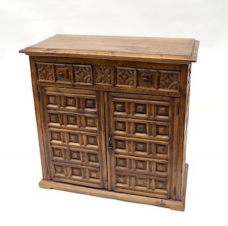 Continental Carved Cabinet