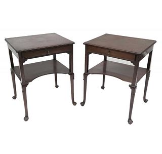 Pair of Queen Anne-Style Side Tables