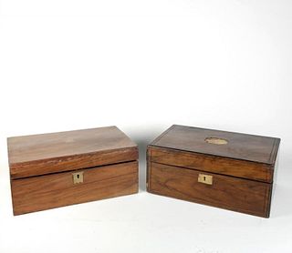 Two Antique Lap Desks