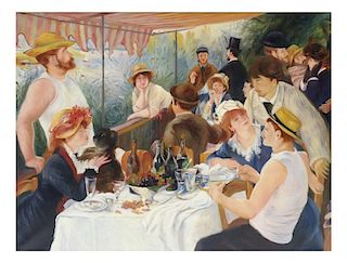 After Renoir, "Luncheon of Boating..."