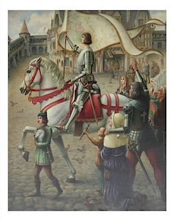 Henry Rossmann, "Joan of Arc" Scene