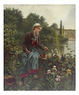 Knight, Painting of a Woman Fishing