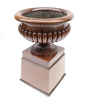 19th Century Urn On A Stand