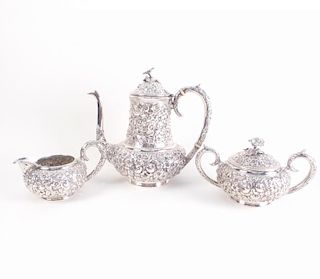 Stieff, 3-Piece Silver Tea Set