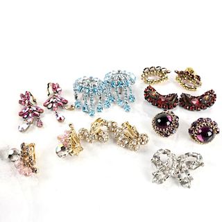 8 Pairs of Ladies "Jewel" Set Earrings