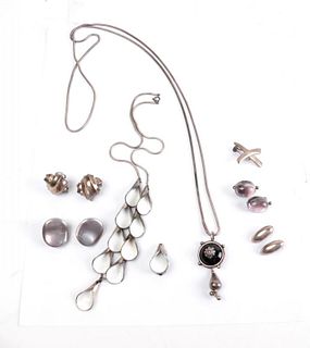 12 Various Sterling Jewelry Items
