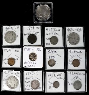 13 Type Coins
