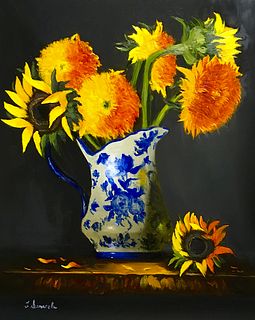 Frances Ianarella, "Sunflowers"