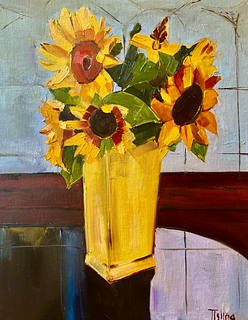 Olga Tislina, "Sunflowers"