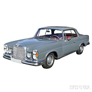 1965 Mercedes 250 Sport Coupe with Sunroof