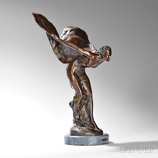 Charles Robinson Sykes (1875-1950) Spirit of Ecstasy Sculpture