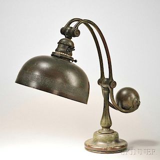 Tiffany Studios Counterbalance Table Lamp