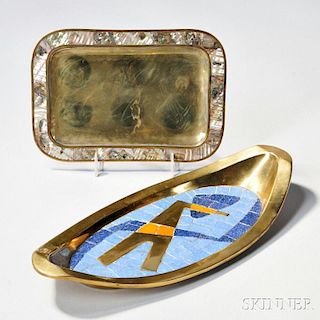 Salvador Teran (1920-1974) Tray and Another Tray