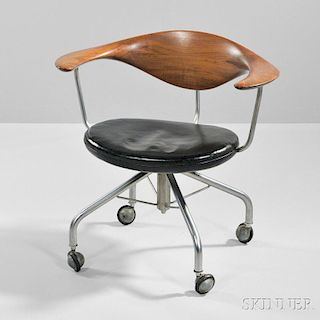 Hans Wegner (1914-2007) Swivel Desk Chair