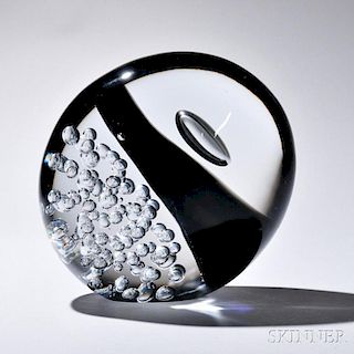Trapped Bubble Glass Sculpture