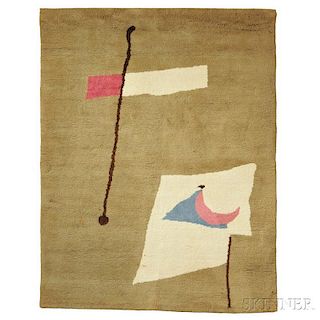 After Joan Miro (1893-1983) Tapestry Drapeau (Flag)