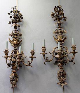 Pair of Fine Quality And Highly Carved