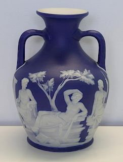 Wedgwood Jasper Ware Vase, Copy of the